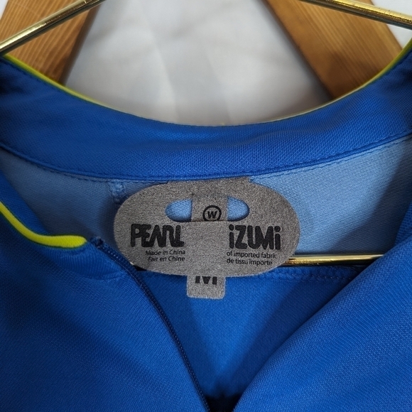 Pearl Izumi Triathlon Cycling Athletic Quarter Zip Pullover Sweatshirt Top - Picture 7 of 9